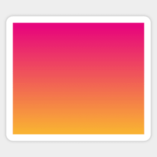 Ombre | Gradient Colors | Pink and Orange | Sticker